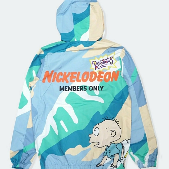 Rugrats Members Only windbreaker hoodie - Picture 2 of 8